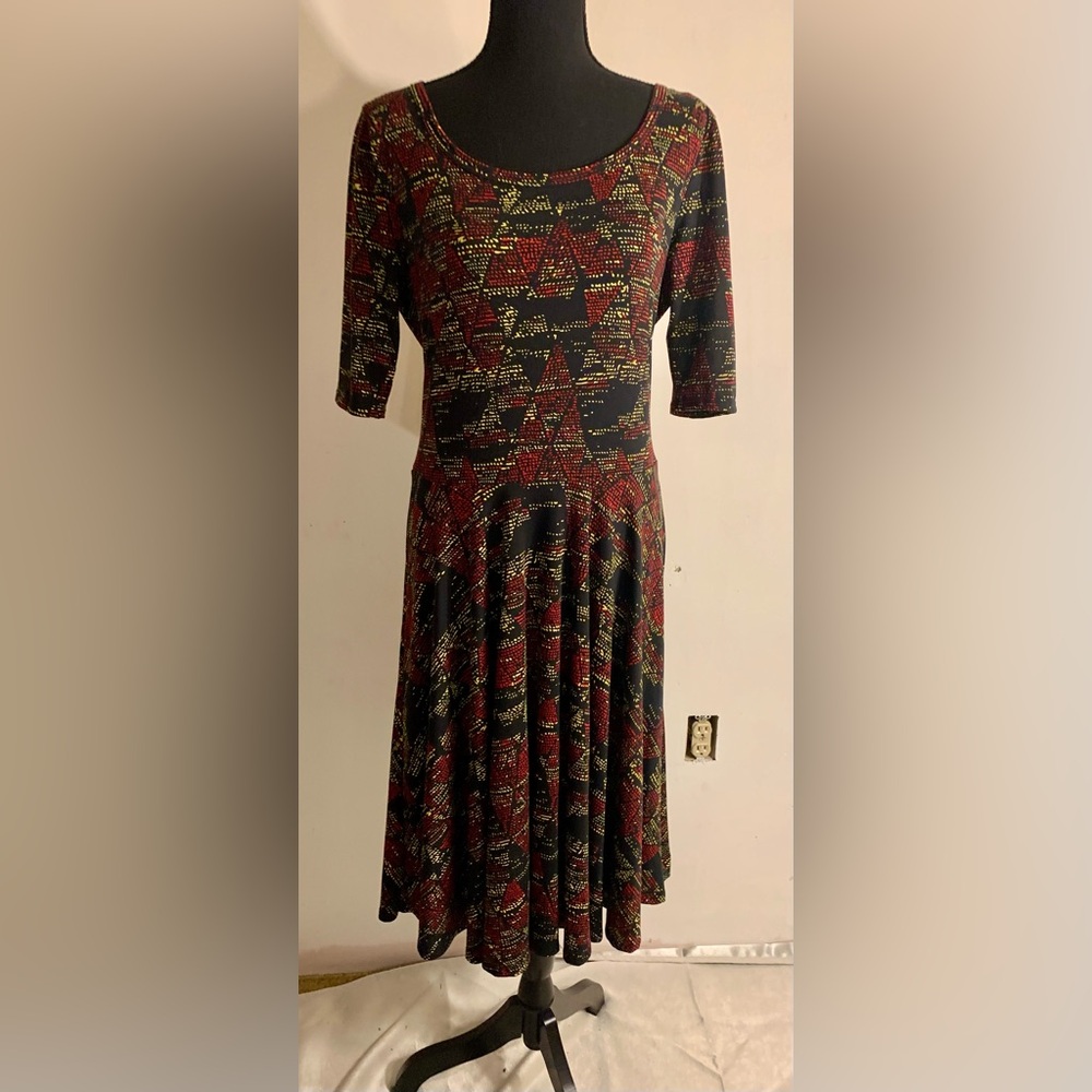 Lularoe Simply Comfortable Nicole Dress - Large
